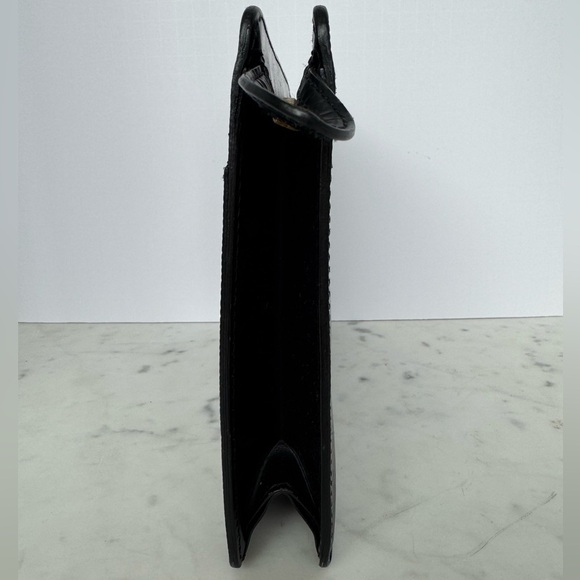 Louis Vuitton Black Epi Leather Zip Clutch - Picture 5 of 15